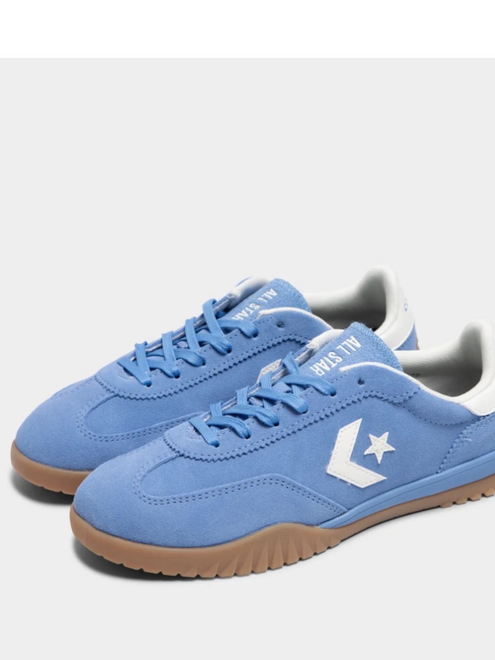 New Unisex Converse Run Star Trainer ‘Open Sky’ Light Blue Suede Sneakers